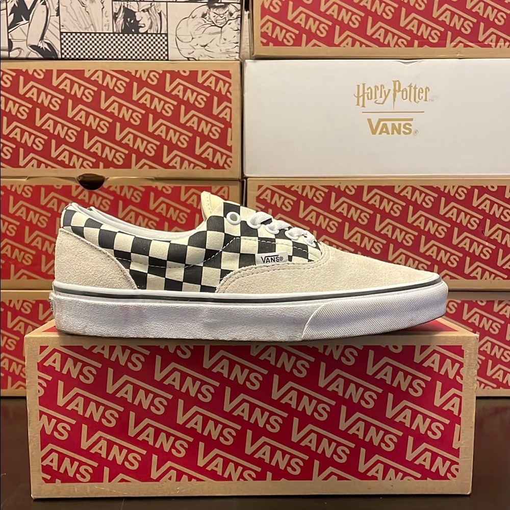 Vans Era (Primary Check) Mshmlw/Blk